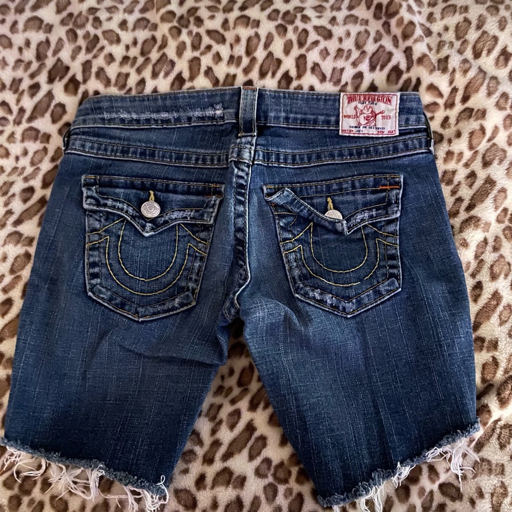 True Religion Jean Shorts